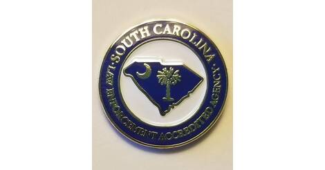 South Carolina Police Hat Badge Old Style 